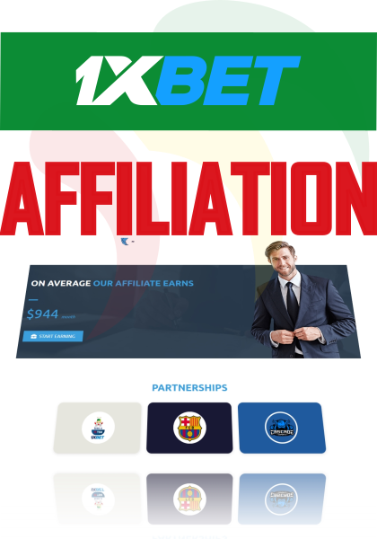 What is the value of the partnership with 1xbet?